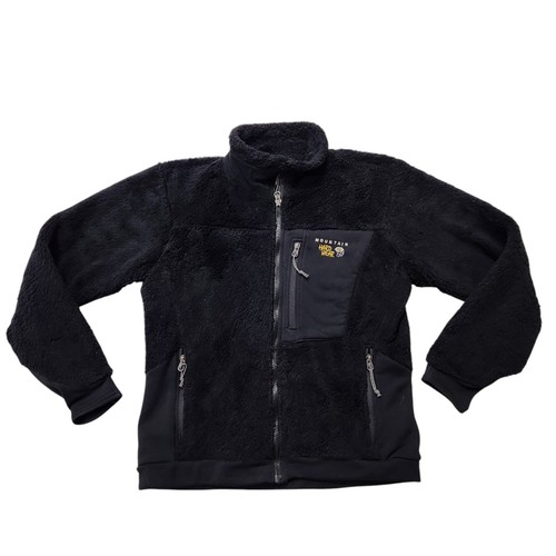 Mountain Hardwear, Vintage Mountain Hardwear Monkey Fleece Womens Outdoor Jacket Size Medium Black