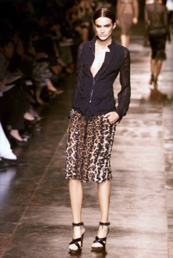 Sandali plateau Tom Ford Yves Saint Laurent Safari taglia 38 con pelliccia di visone