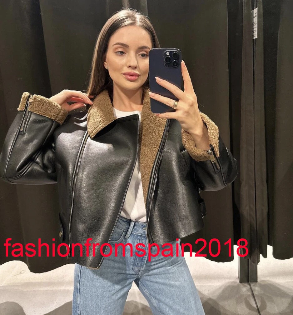 Fleece biker store jacket womens
