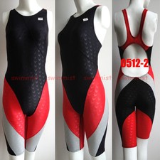NSA 0512-2 WOMEN'S COMPETITION TRAINING RACING KNEESKIN SWIMWEAR S US GIRLS 9-10