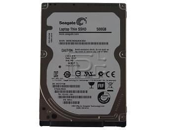 Seagate 2.5" Laptop Thin SSHD 500 GB ST500LM000 5400 8GB Hybrid US Stock - Picture 1 of 1