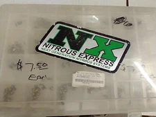 LOT OF 131 BRASS NITROUS JETS NITROUS EXPRESS VARIOUS SIZES