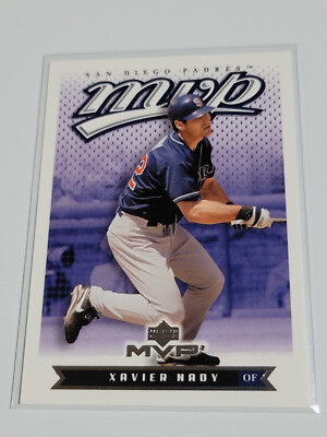 XAVIER NADY 2003 Upper Deck MVP #309.  PADRES