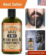 All-Natural 2-in-1 Beard Shampoo  Conditioner - 12 oz Revitalizing Care