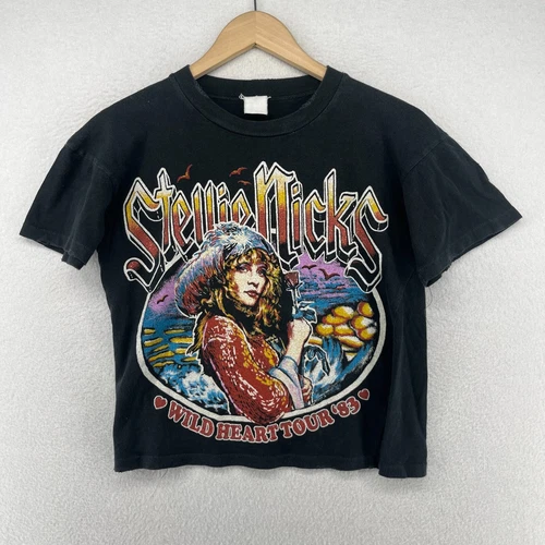STEVIE NICKS Shirt M '83 Wild Heart Concert Tour Fleetwood M Vintage vintage concert t-shirt, vintage, single stitch, B+ condition