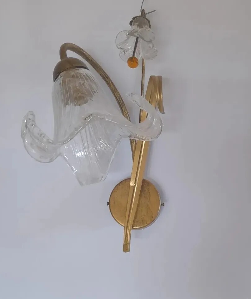 Applique Sylcom Ferro e Vetro Murano: Montaggio e Caratteristiche