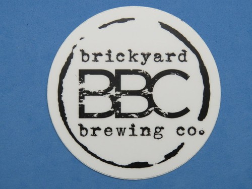 Collectible Beer STICKER ~ Brickyard Brewing Co ~ Lewiston, NEW YORK ...