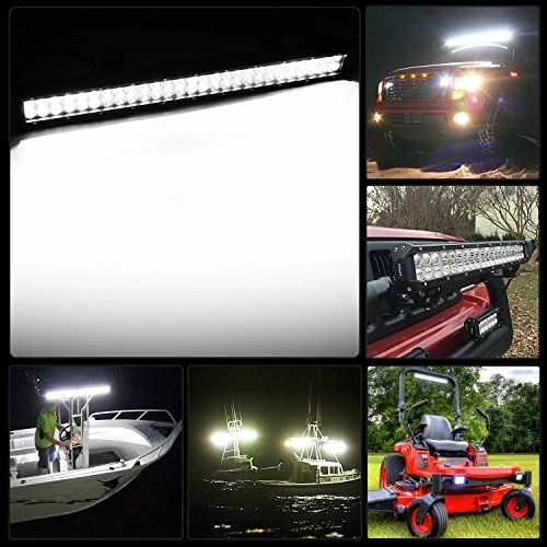 Combo de luces LED Nilight 25" 162W punto de inundación luces de conducción para SUV todoterreno Foto 4 de 4