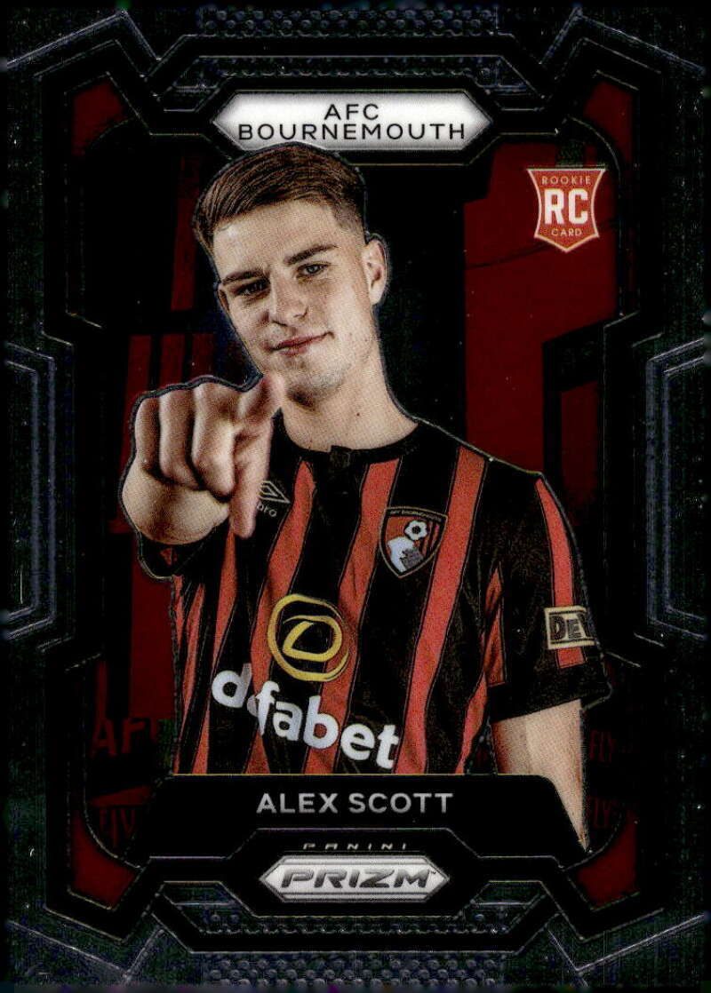 ALEX SCOTT RC 2023-24 Panini Prizm Premier L:eague Base #238 ROOKIE Soc ID:95141