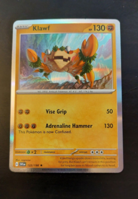 klawf pokemon card holographic Klawf (217/198) – PokeGuard