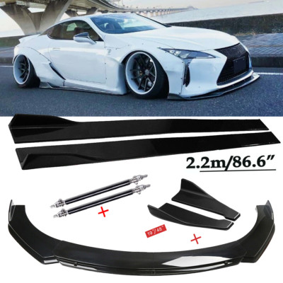 Artisan-style side skirt for LC500h main image 1