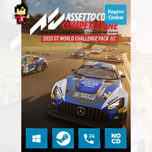 Assetto Corsa Competizione - 2020 GT World Challenge Pack PC - DLC