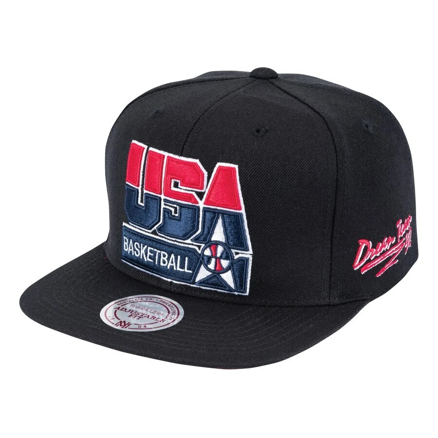 Mitchell & Ness Team USA Basketball 1992 Dream Team Adjustable Snapback Hat Cap - product detail image 1