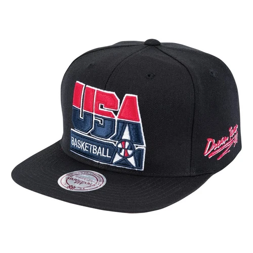 Mitchell & Ness Team USA Basketball 1992 Dream Team Adjustable Snapback Hat Cap video thumbnail