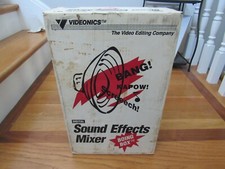 NEW IN BOX NEVER USED Videonics SE-1 Sound Effects Mixer Boing Box COMPLETE