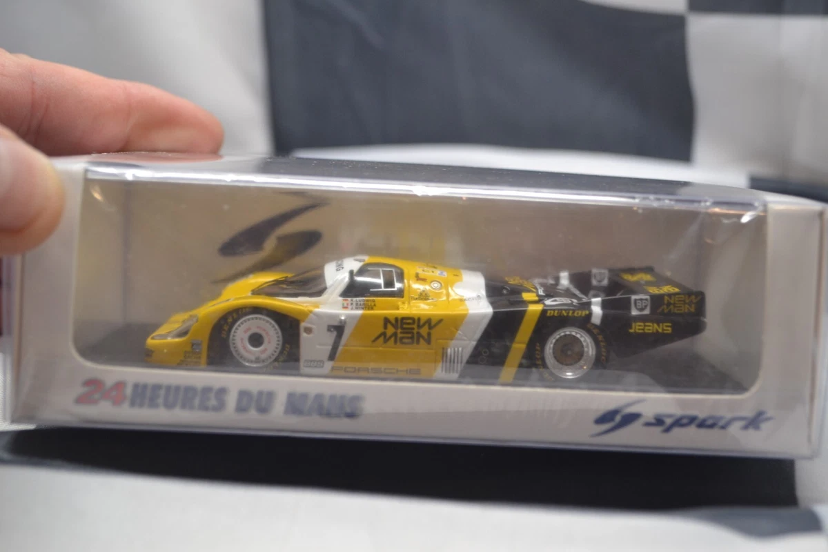 24H82 voiture 1/43 HACHETTES 24 Heures Le Mans: Porsche 956 Winner Ludwig Dunlop