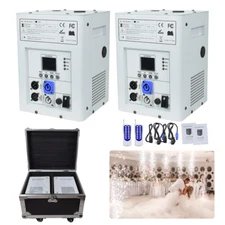 2PCS 750W Cold Spark Machine Wedding DJ Party Stage Effect with Road Case