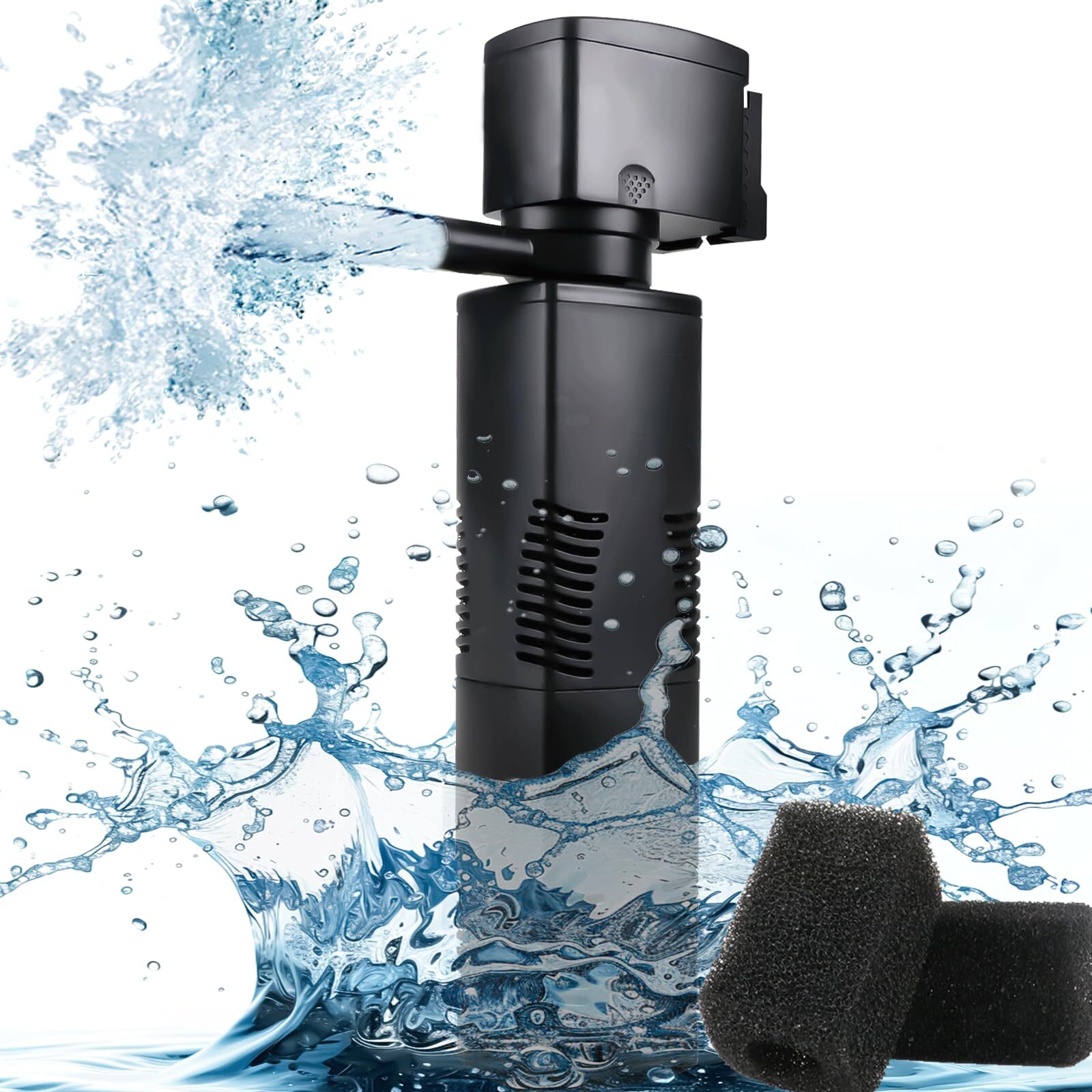 Aquarium Filter for 55-150 Gallons Tank, Internal Fish Tank Filter Powerful Pump