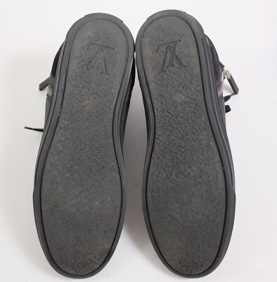 Louis Vuitton 8 US 9 black sneakers high top black Damier  display picture 1