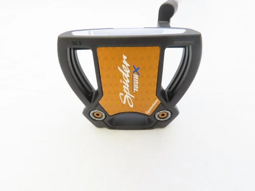 RH Taylormade Spider Tour X Black X1 35" Putter L-Neck KBS Steel + HC 35 in