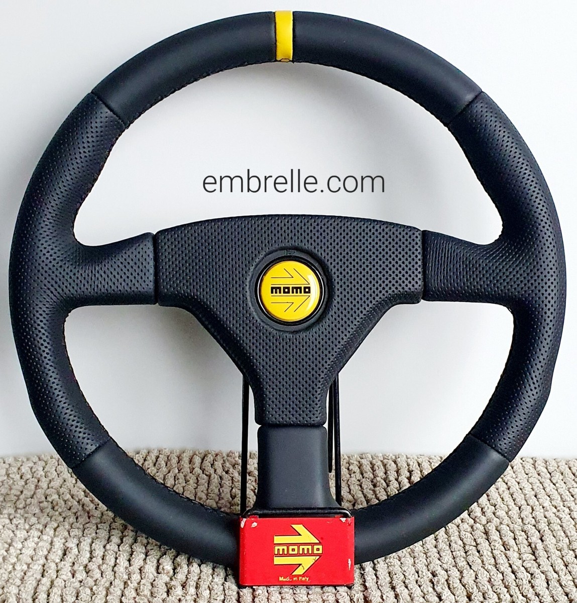 MOMO Ghibli Steering Wheel 360mm Ferrari 348 VW BMW Holden MOMO Ghibli Steering Wheel 360mm Ferrari 348 VW BMW Holden