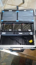 VADDIO MOBILE VIDEO SYSTEM WITH 2 RACKMOUNT ROAD CASES REDUCED! 
