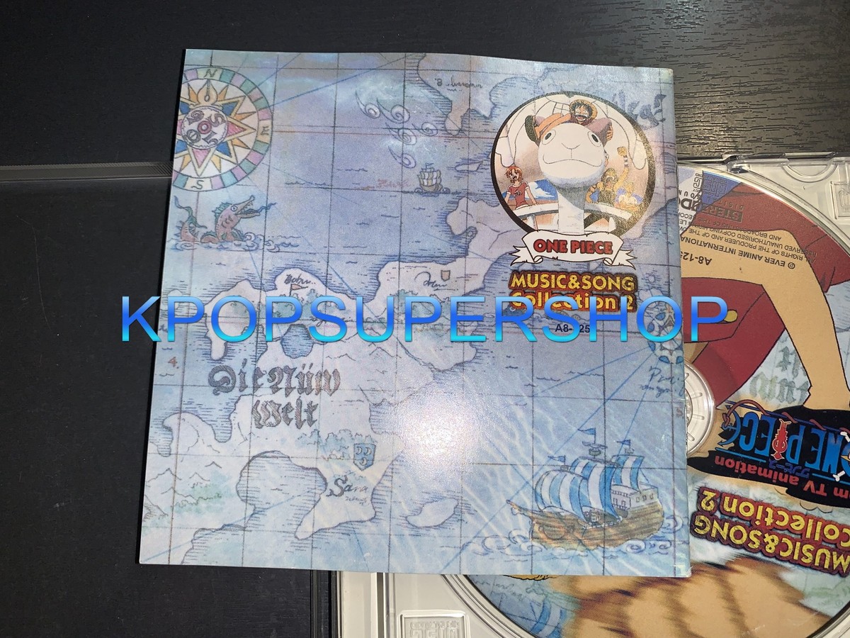 One Piece Music & Song Collection 2 Anime Soundtrack CD Booklet