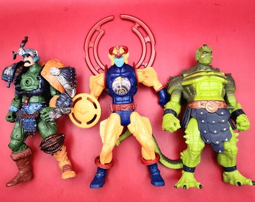 Lote De Colección He-Man Masters of the Universe, Juego De 5 Estatuillas y 2 Panteras - Imagen 2 de 9