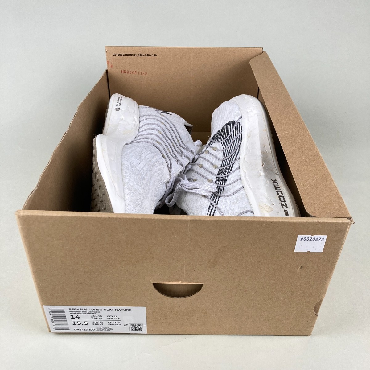 Nike Pegasus Turbo Next Nature Light Bone DM3413-100 Men's Nike Pegasus Turbo Next Nature Light Bone DM3413-100 Men's