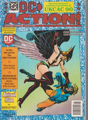 Animal Man Cover DC Action Graphic Album #6 Nov 1990 (London Editions)