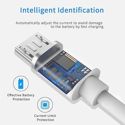 3/6ft Micro USB Fast Charging Cable Cord For Samsung Android Phone Charger LOT - Picture 7 of 13