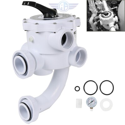 Multiport Valve 2'' For Pentair Triton & Quad Pool/Spa D.E. & Sand Filter 261055