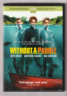 Without A Paddle - Seth Green, Dax Shepard (2004 DVD PG-13) Good Plus Condition