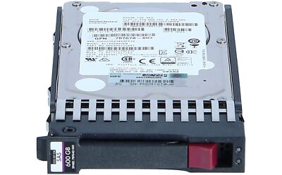 HP - J9F42A - Dual Port Enterprise 2,5'' SAS 600 GB - Festplatte - 15.000 rpm