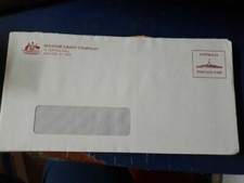 australia commercial cover used special postmark as in pic grant chapman