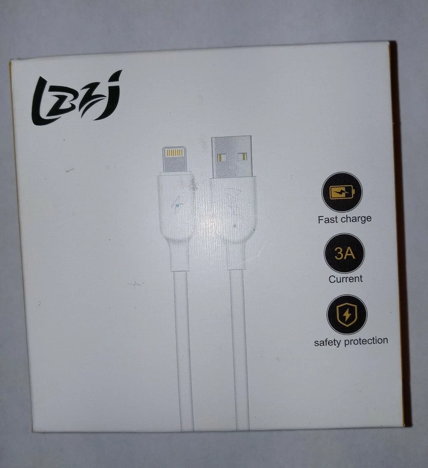 Lightning Cables 02 & adaptador Audifonos iphone 3.5mm.New - Image 2 of 4