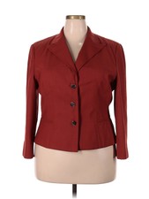 Kasper Women Red Blazer 18 Plus