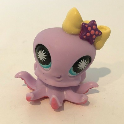 Figurine Littlest Pet Shop Hasbro - Pieuvre - Réf. 862 - Occasion