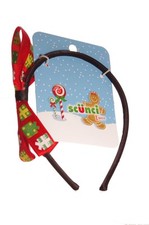Girls Christmas Present Headband Head Band Holiday Stocking Stuffer LOT OF 8 NEW