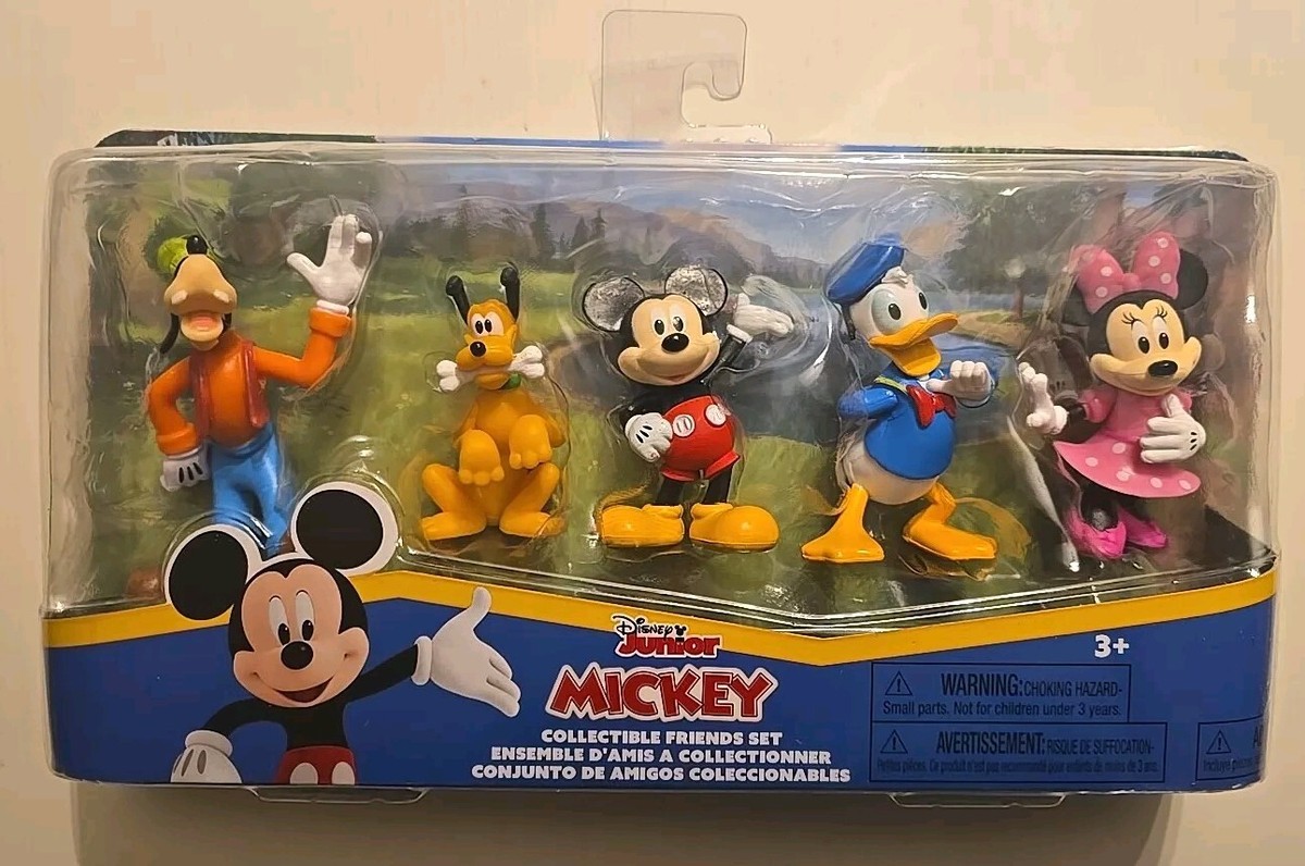 NEW! Disney Junior Mickey And Friends Collectible Figures Toy Set