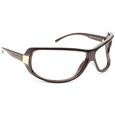 Dolce & Gabbana Sunglasses Frame Only DG 6019 572/73 Brown Wrap 