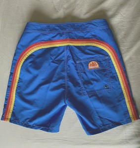 Short de bain SUNDEK Court Homme maillot de bain Bleu Blue Boardshort S  NEUF NEW | eBay