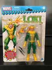 Marvel Legends Hasbro Retro Classic Series Loki SEALED Action Figure
