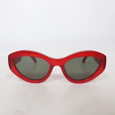 Elsa Hosk, Sonnenbrille, Cat Eye, Rot, Damen #5OH