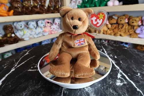 TY Beanie Baby - Britannia the Bear | MWMT | Vintage | Rare