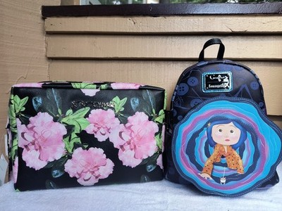 BRAND NEW in Plastic LOUNGEFLY CORALINE GLOW IN THE DARK  display picture 1