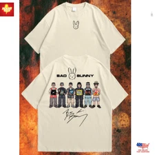 Bad Bunny Dtmf Album Merch Shirt Sand Short Sleeve Unisex T shirt reprint