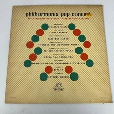 Philharmonia Orchestra – KARAJAN Pop Concert LP Angel Records