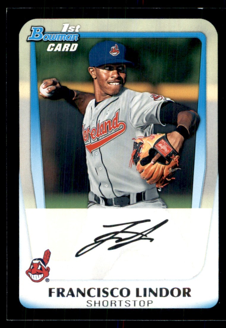2011 Bowman Draft Prospects Francisco Lindor Cleveland Indians #BDPP53