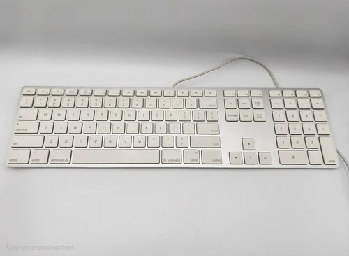APPLE Wired Keyboard A1243 and Wireless Mouse A1296 Great Condition